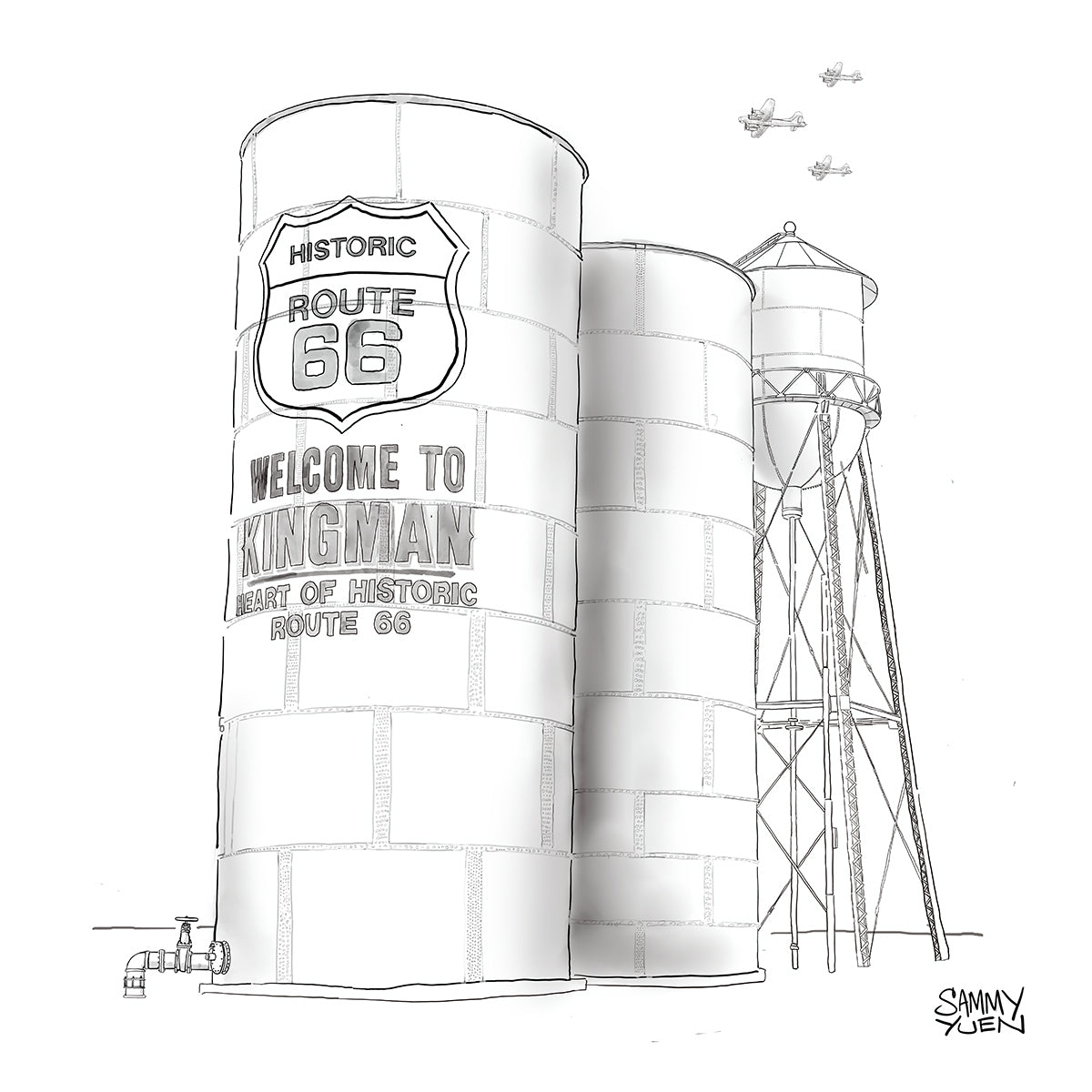 Kingman Water Tower