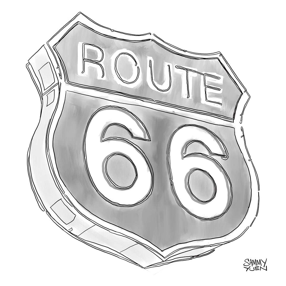 Route 66 Sign