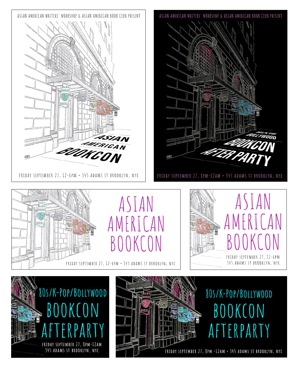 Asian American Bookcon Marketing Campaign